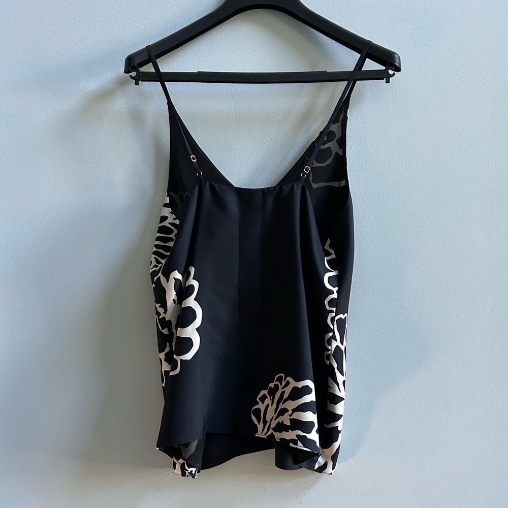 NWOT Tibi Women’s Floral Silk Cami, Size 4. - Picture 4 of 8